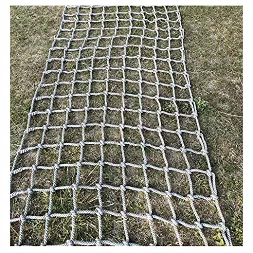 Kletternetz für Kinder und Erwachsene, Krabbelnetz Fallen Schutz Netz für Outdoor Sport Innendekoration, Netzstärke 10mm Sicherheitsnetz(1X2m/3.3X6.6ft) von AZMINI