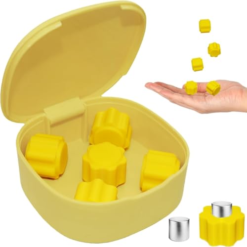 AZURAOKEY Gonggi Koreanisches Spiel, Koreanisches Traditionelles Spielspiel Gonggi Jack Stone Pebbles Set – Traditionelles Geschicklichkeitsspiel mit Steinchen for Kinder und Erwachsen von AZURAOKEY