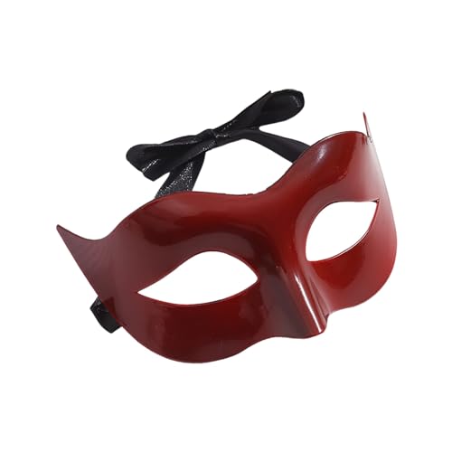 AaaozKjie Venezianische Maske Damen Einfache Karneval Maskerade Party Elegante Half Face Maske Fasching Vintage Neuheit Karneval Maske von AaaozKjie