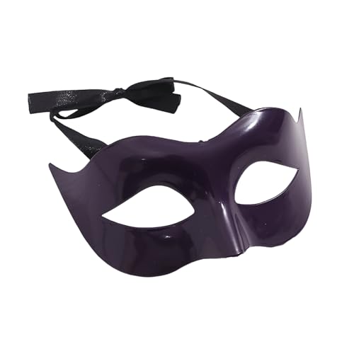 AaaozKjie Venezianische Maske Damen Einfache Karneval Maskerade Party Elegante Half Face Maske Fasching Vintage Neuheit Karneval Maske von AaaozKjie