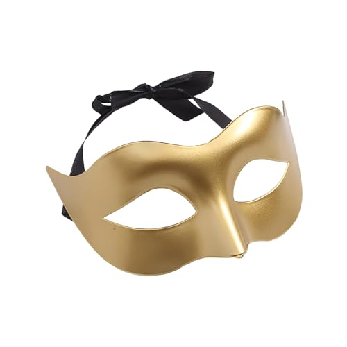 AaaozKjie Venezianische Maske Damen Einfache Karneval Maskerade Party Elegante Half Face Maske Fasching Vintage Neuheit Karneval Maske von AaaozKjie