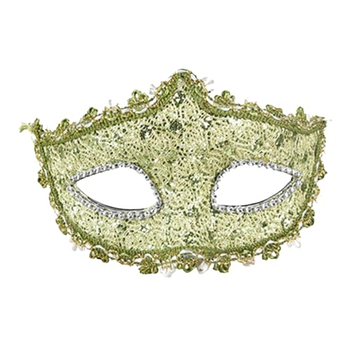 AaaozKjie Venezianische Maske Damen Elegante Schwarz Spitze Maske Fasching Party Kostüm Cosplay Venezianische Maske Damen Lace Maskenball Maske von AaaozKjie