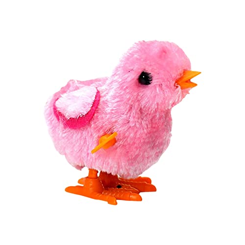 Aaoehiewp 1pcs Huhn Spielzeug Lustiger Wind Up Hopping Hühner Uhrwerk Gehen Spielzeug Für Kinder Kinder Geschenke Weiches Plüsch Sprung Hühner Spielzeug *1pcs von Aaoehiewp