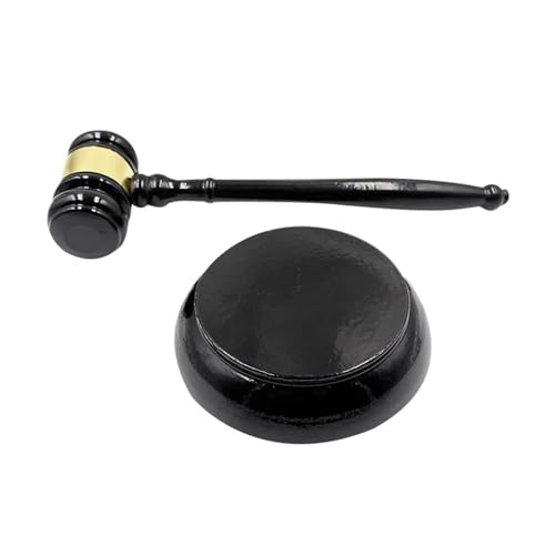 Aaoehiewp 1set Hammer Mini Holz Mallet Cosplay Kostüm Holz Gavel Spielzeug Gavel Kostüm Cosplay Werkzeuge Gavels Kleidung für Männer Holz Hammer Spielzeug Geschenk Log von Aaoehiewp