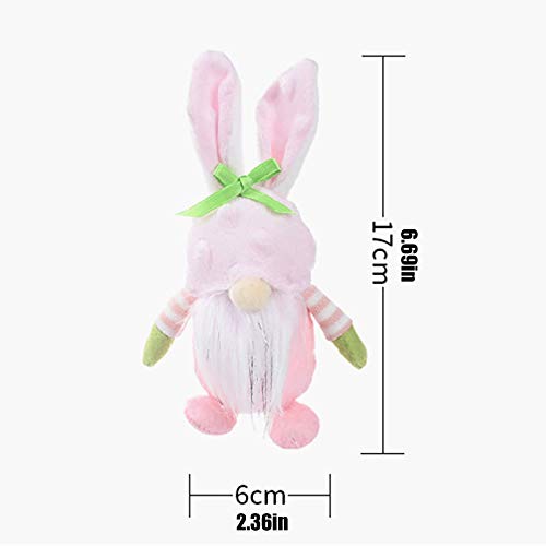 Aaoehiewp Osterhase Faceless Kids Gnomes 40cm Zwerg Dekoration Kaninchen Plüsch Puppe Puppe Plüsch Spielzeug von Aaoehiewp