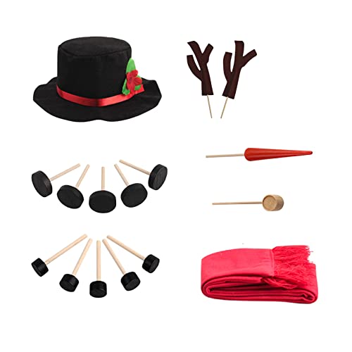 Aaoehiewp Outdoor Kit Making Decoration Kit DIY Party Schneemann Weihnachten Making Winter Dekoration Urlaub Schneemann Outdoor Spielzeug von Aaoehiewp