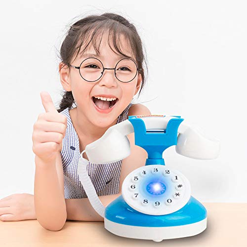 Aaoehiewp RoleToy Telefon Realistische Spiel Lichter Kinder Set mit Sounds Bildung von Aaoehiewp