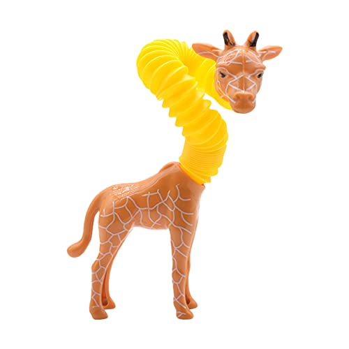 Aaoehiewp Tube Spring Giraffe Spielzeug Feinmotorische Fähigkeiten Kleinkind Spielzeug Sensorische Stretch Schlauch Spielzeug Neue Stress Spielzeug Für Erwachsene Und Kinder von Aaoehiewp