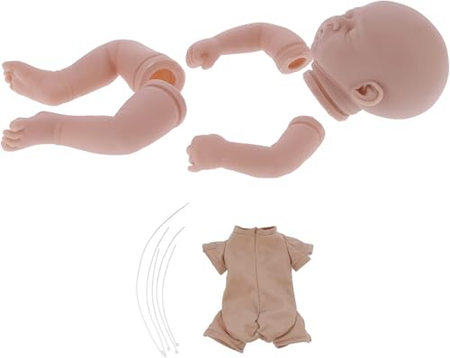 Aayahakawa Modern Reborn Kits DIY Handgemachte Babypuppen Versorgung für Anfänger - 4 Stück Set von Aayahakawa