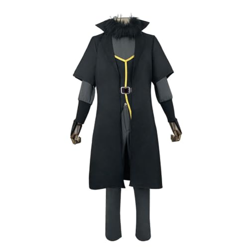 Aayahakawa That Time I Got Reincarnated As A Slime Cosplay Costume Rimuru Tempest Outfit Tensei Shitara Suraimu Datta Ken Costume Halloween Party Anime Exhibition (Black, 2XL) von Aayahakawa