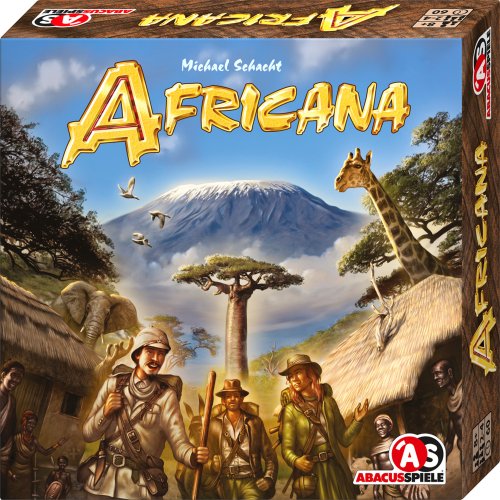 ABACUSSPIELE 03121 - Africana, Brettspiel von ABACUSSPIELE