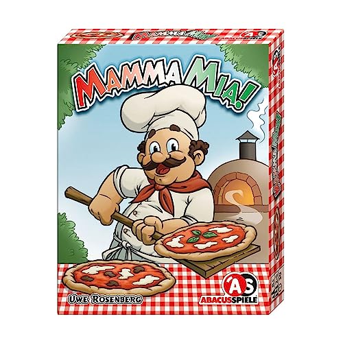 ABACUSSPIELE 08988 - Mamma Mia!, Kartenspiel, Silver von ABACUSSPIELE