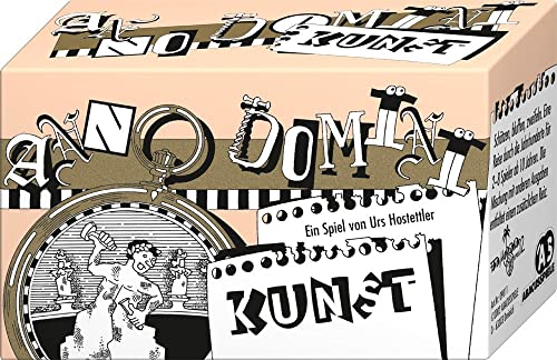 ABACUSSPIELE 09011 - Anno Domini - Kunst, Quizspiel, Schätzspiel, Kartenspiel, White von ABACUSSPIELE