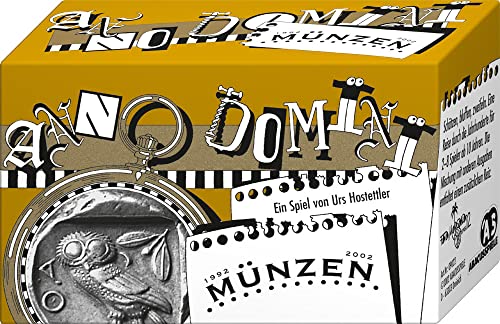 ABACUSSPIELE 09022 - Anno Domini - Münzen, Kartenspiel - schätzen - bluffen - zweifeln von ABACUSSPIELE