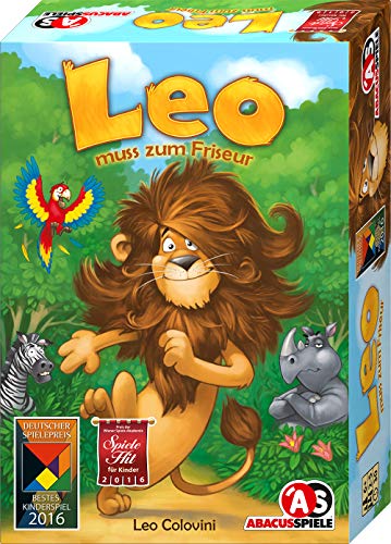 ABACUSSPIELE 04161 - LEO muss zum Friseur, Kinderspiel, Lernspiel von ABACUSSPIELE