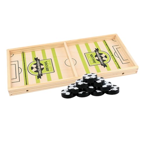 1 Satz Fußball hüpfendes Schach entwicklung für Educational Toys Table Soccer hühner Foosball Auswurf-Schach- Katapult- hölzern Abaodam von Abaodam