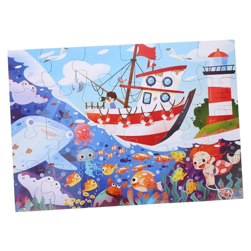 1 Satz kinderpuzzle Puzzle rätselbuch tierigent Puzzle Spiele ratselspiele Puzzle- für die frühe Bildung lustiges Puzzle- rätsel Lehrpuzzle Abaodam von Abaodam