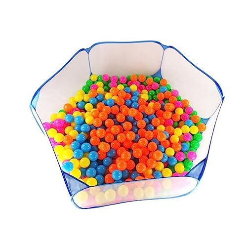 1 Stück Ball Pool Zelt Spielzeugzaun Maschenzaun Hüpfhaus Mit Grube Ballzelt Aufblasbares Gruben Spielzeugzelt Faltbares Zelt Laufstall Ball Pool Zaun Spielhaus Abaodam von Abaodam