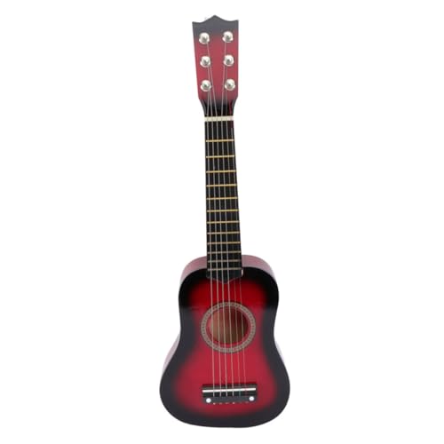 21 Gitarrenspielzeug für Kinder Kinder-Gitarre Spielzeug Holzgitarre für Kinder Kleinkind Gitarre Spielzeug Pädagogisches Spielzeug Gitarrenmodelle für Kinder Jugend Gitarre Bambus Abaodam von Abaodam