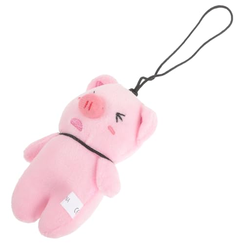 Abaodam 1 STK Auto Zubehör Auto rückspiegel car Decoration Pig Pendant Auto Anhänger Accessoires Auto Anhänger Pig Auto hängender Anhänger schöner Autoanhänger Tiere zum Aufhängen hölzern von Abaodam