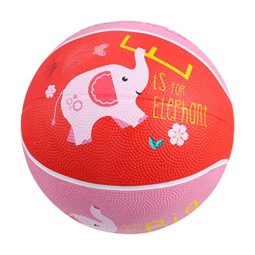 Abaodam 1 STK der Ball Fitness Ball fitnessball Pädagogisches Outdoor Toys gynastikball Fun Toy kickb praktisches Ballspielzeug Kindersportball Kreatives Lernspielzeug Gummi Rosa von Abaodam