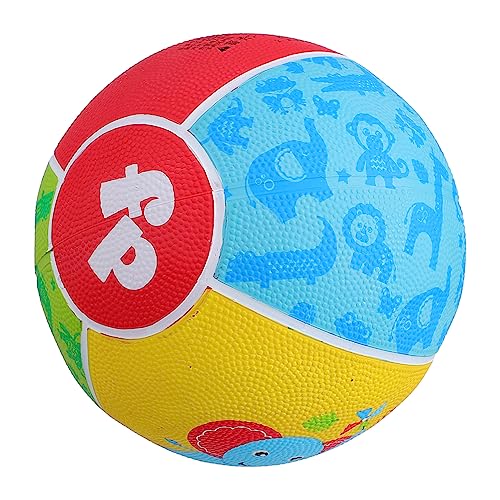 Abaodam 1 STK der Ball kinderball pufferball Pädagogisches spielsachen Outdoor Fun Toy Kreatives Lernspielzeug interessantes Ballspielzeug nützliches Lernspielzeug Gummi Yellow von Abaodam