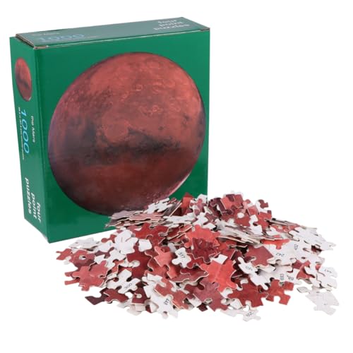 Abaodam 1 Satz 1000 Stück Puzzle- Puzzlematte Puzzle rätsel pädagogisches puzzletisch Planet de 3D-Puzzles Rätselbuch Bauen puzzlekleber Dekompressionsrätsel von Abaodam