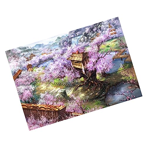 Abaodam 1 Satz 1000 Stück lustiges Puzzle-Spielzeug Spielzeug für Kinder hühner Spielzeug wohnungsdeko Kreatives Spielzeug Hochwertiges Puzzle Rätsel Puzzle für Kinder Holzpuzzle Bambus von Abaodam