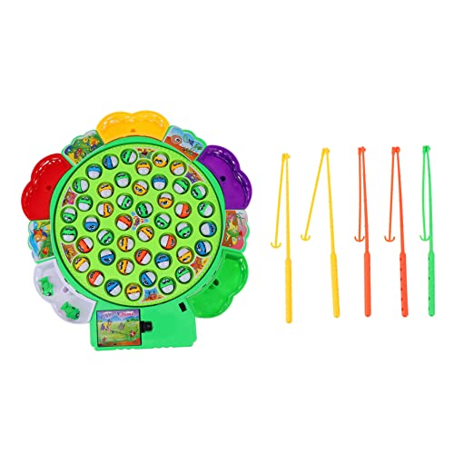 Abaodam 1 Satz Angelrolle Eltern-Kind-lernspielzeug Interaktives Angelspiel- Angelspielplatte Verspieltes Rotierendes Angelspielzeug Plastik Colorful von Abaodam