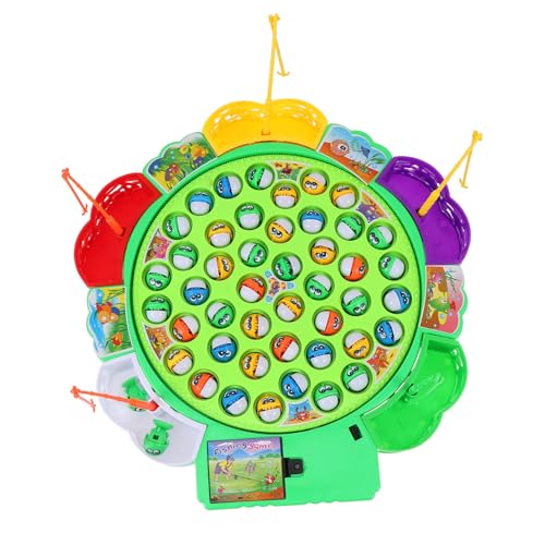 Abaodam 1 Satz Angelrolle Outdoor-kinderspielzeug Angelspiel Indoor- Eltern-Kind-lernspielzeug Eltern-Kind- Interaktives Plastik Colorful von Abaodam