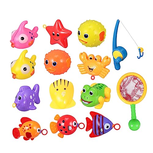 Abaodam 1 Satz Angelspielzeug Wasser Schwimmbad Water Toys for sandspielzeug Motorikspielzeug Badespielzeug magnetisches Angelspiel Badewanne Angelspiel Plastik von Abaodam