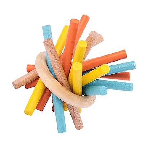 Abaodam 1 Satz Balance-Stick-Spielzeug Kinderspielzeug Schwebebalkenspielzeug Beam-Stick-Spielzeug Lernspielzeug Für Kinder -Puzzle Kinder Spielset Puzzlekleber Colorful Hölzern von Abaodam