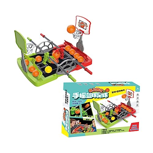 Abaodam 1 Satz Basketballspielmaschine Finger-basketballkorb-Spiel Desktop-kampfspiel Mini-basketballspiel Eltern-Kind-interaktion Mini-basketballball Fußballspielzeug Basketball Spiel Abs von Abaodam