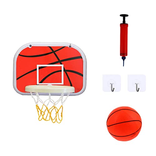 Abaodam 1 Satz Basketballständer Für Basketball-kit Indoor-basketballspielzeug Spielspielzeug Basketballspielzeug Für Die Wand Wandmontierter Basketballkorb Plastik von Abaodam