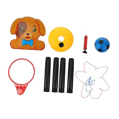 Abaodam 1 Satz Basketballständer Für Pool-Spiele Outdoor- Für Kleinkinder Einstellbar Korb Reifen Outdoor- Für -basketballnetz- -kit Plastik von Abaodam