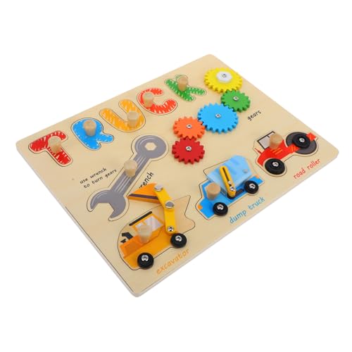 Abaodam 1 Satz Beschäftigtes Brettspielzeug Puzzle Rätsel Kinder Lernen Spielzeug Beschäftigte Kindertafel Kinder Frühes Pädagogisches Spielzeug Besetztes Brett Für Kinder Holz von Abaodam