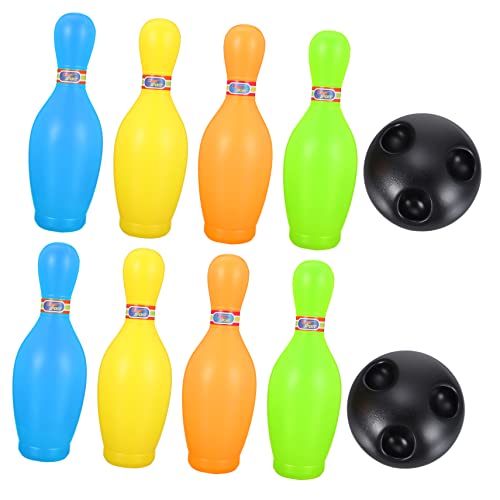 Abaodam 1 Satz Bowlingkugel Spielzeug Bowlingspielzeug für Kleinkinder Lernspielzeug für Kinder Kindergeburtstag Kinder Bowling Set Toy Set Spielzeug kinderspielzeug Plastik von Abaodam