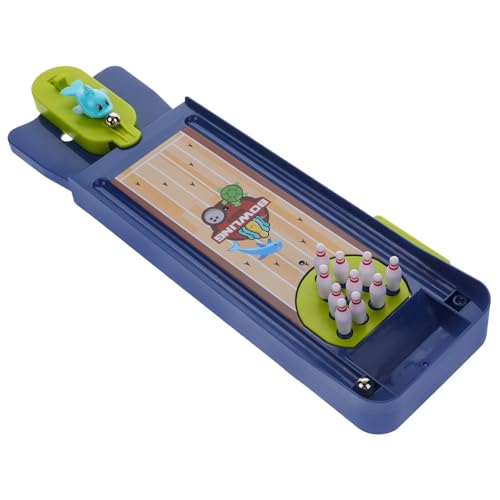 Abaodam 1 Satz Brettspiel-Bowling- Kleine Fingerspielzeuge Mini-bowlingspiel Desktop-Bowling Desktop-basketballspiel Tabletop-bowlingspiel Tischspiel Tabletop-Spiele Abs von Abaodam