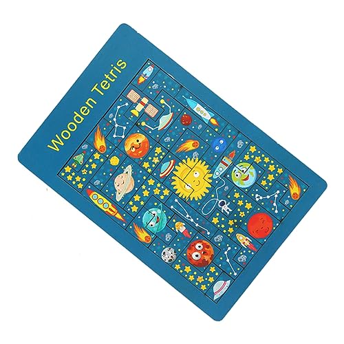 Abaodam 1 Satz Cartoon-Puzzle- Spielmatte Ball intelligente Spiele Puzzles für Kleinkinder 1-3 Puzzle kinderpuzzle Cartoon-Holzpuzzle Lernpuzzlespielzeug hölzern von Abaodam