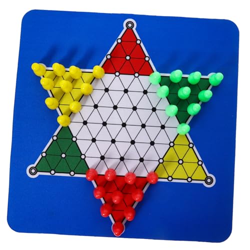 Abaodam 1 Satz Chinesische Dame Schachbrett Magnet-schachspiel Jumbo Bretter Magnetisches Schach Schach-Timer Planke Magnetschach Kinderschach Brettspiele Schachspiel Versorgung Stoff von Abaodam