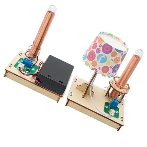 Abaodam 1 Satz DIY Wissenschaftsspielzeug Wireless Power Transmission Tischlampe Kit Experimentierkasten für Schüler Stem Lernspielzeug zur Analytischer Fähigkeiten Geeignet für Anfänger Abaodam 1 Satz DIY Wissenschaftsspielzeug Wireless Power Transmission Tischlampe Kit Experimentierkasten für Schüler Stem Lernspielzeug zur Analytischer Fähigkeiten Geeignet für Anfänger von Abaodam