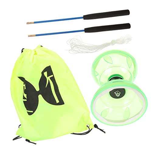 Abaodam 1 Satz Diabolo-Set Puppe Kind Jonglierbälle Spielsets Ball diabolos Palmdiabolo Diabolo für Anfänger Gehstock Diabolo Diabolo-Fitness im Freien Diabolo aus Kunststoff Plastik von Abaodam