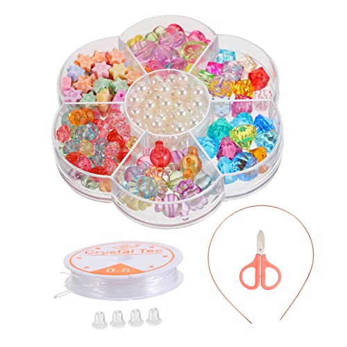 Abaodam 1 Satz Diamantspielzeug bastelset basteln für stutzenhalter DIY-Zubehör Edelsteine Mädchen Halskette DIY zubehör Edelsteinspielzeug für Plastik Colorful von Abaodam