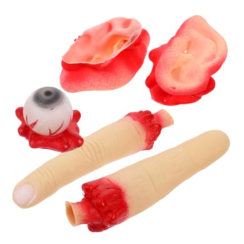 Abaodam 1 Satz Halloween-Orgelrequisiten Spukhaus Requisiten blutige Ohren Halloween Horror deko Halloween grusel deko gefälschte Körperteile schreckliche Augen menschlicher Körper Trauben Abaodam 1 Satz Halloween-Orgelrequisiten Spukhaus Requisiten blutige Ohren Halloween Horror deko Halloween grusel deko gefälschte Körperteile schreckliche Augen menschlicher Körper Trauben von Abaodam
