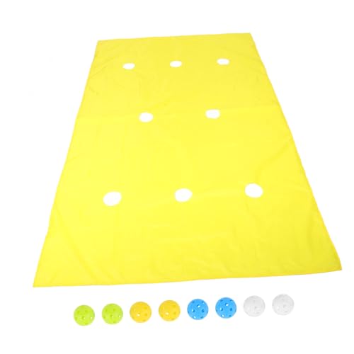 Abaodam 1 Satz Höhlenplane-spielmatte Tarp-Spiel Team Spiele Aufbauspiele, Teambuilding-Spiele Zubehör Für Gruppenaktivitäten Teambuilding-Spiele Für Jugendliche Teamarbeit Yellow Plastik von Abaodam