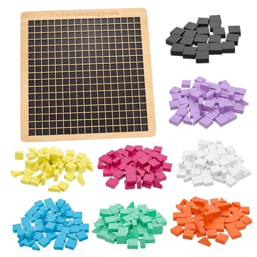 Abaodam 1 Satz Holz Puzzle für Bunte Musterblöcke Montessori Lernspielzeug Kreativität Hand Augen Koordination und Zählen Ab Jahren Abaodam 1 Satz Holz Puzzle für Bunte Musterblöcke Montessori Lernspielzeug Kreativität Hand Augen Koordination und Zählen Ab Jahren von Abaodam