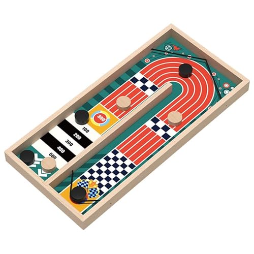 Abaodam 1 Satz Katapultschach Verfolgen Eishockey Airhockeytisch Für Kette Billard- Tormann Tischfußball-tischplatte - Tisch-Curling-Spiel Auswurfschach Hölzern Abaodam 1 Satz Katapultschach Verfolgen Eishockey Airhockeytisch Für Kette Billard- Tormann Tischfußball-tischplatte - Tisch-Curling-Spiel Auswurfschach Hölzern von Abaodam