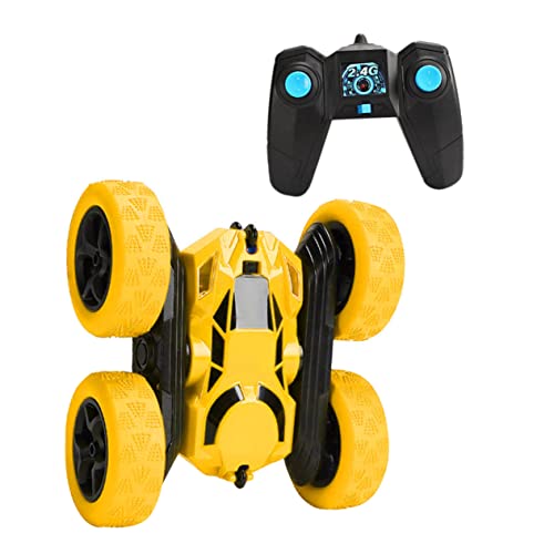 Abaodam 1 Satz Kipper fern gesteuertes Auto für kinderspielzeug kinderknallzeug ferngesteuert Auto Geländewagen ferngesteuertes Auto Offroad-Modell Abs Yellow von Abaodam