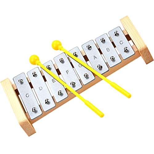 Abaodam 1 Satz Klavier Xylophon Musical Instrument Klaviatur Kleinkind Percussion Musikspielzeug Kleinkindpercussion klopfendes Bildungsspielzeug hölzern von Abaodam