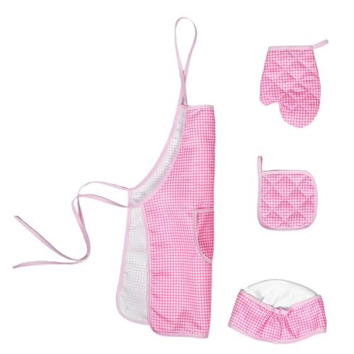 Abaodam 1 Satz Küchenschürze Für Partyzubehör Quaste Kit-schürzen Spezielle Palette Anhänger Quaste Setzlinge Tags Sämlingsetiketten Kinderkleidung Hutschürzen Polyester Rosa von Abaodam